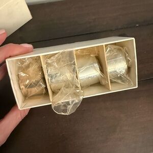 Vintage International Silver Company Wellington Napkin Rings Set of4 Silverplate